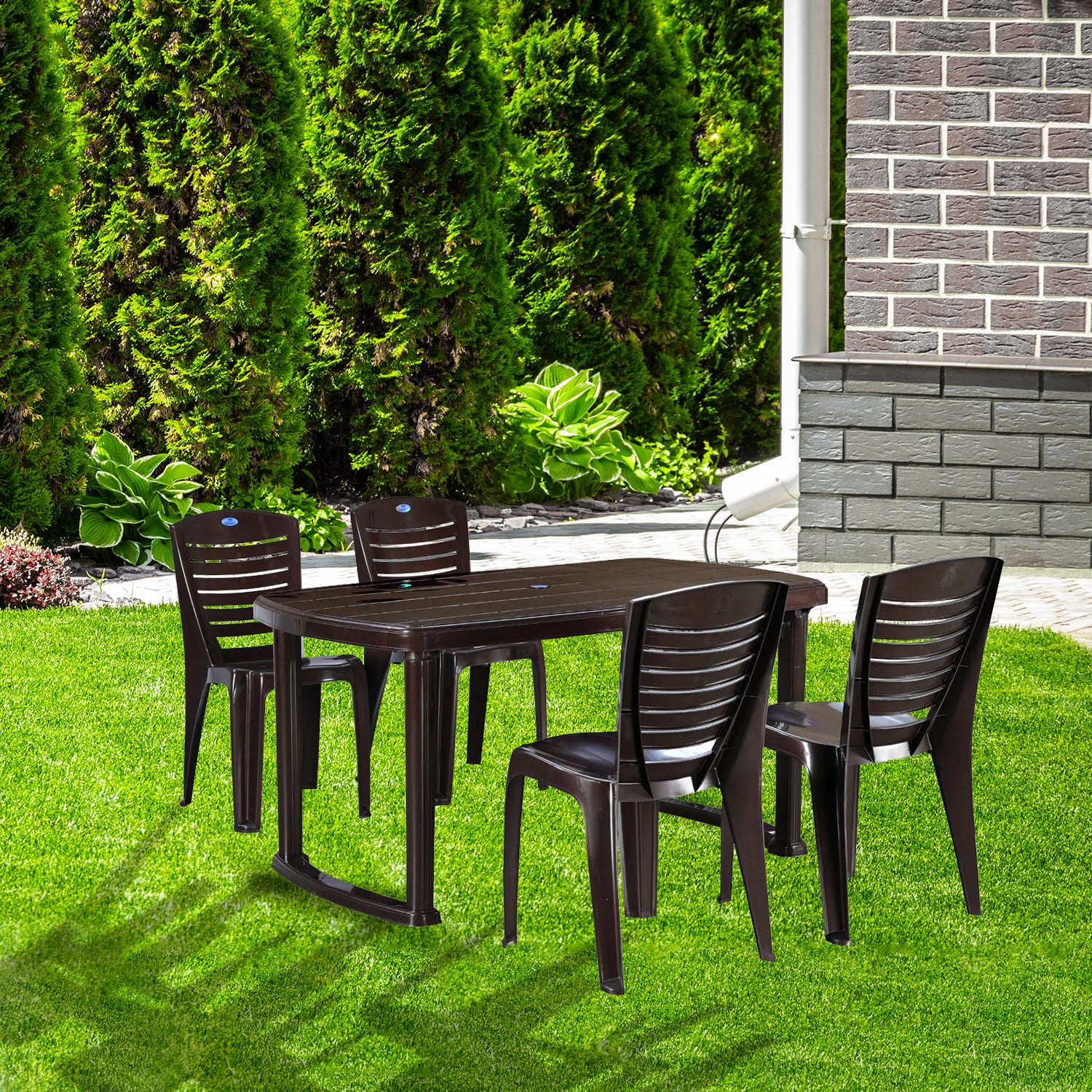 Nilkamal Mega 4 Seater Dining Set