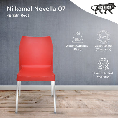 Nilkamal red chair deals
