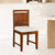 Nilkamal Radiant Dining Chair (Brown)