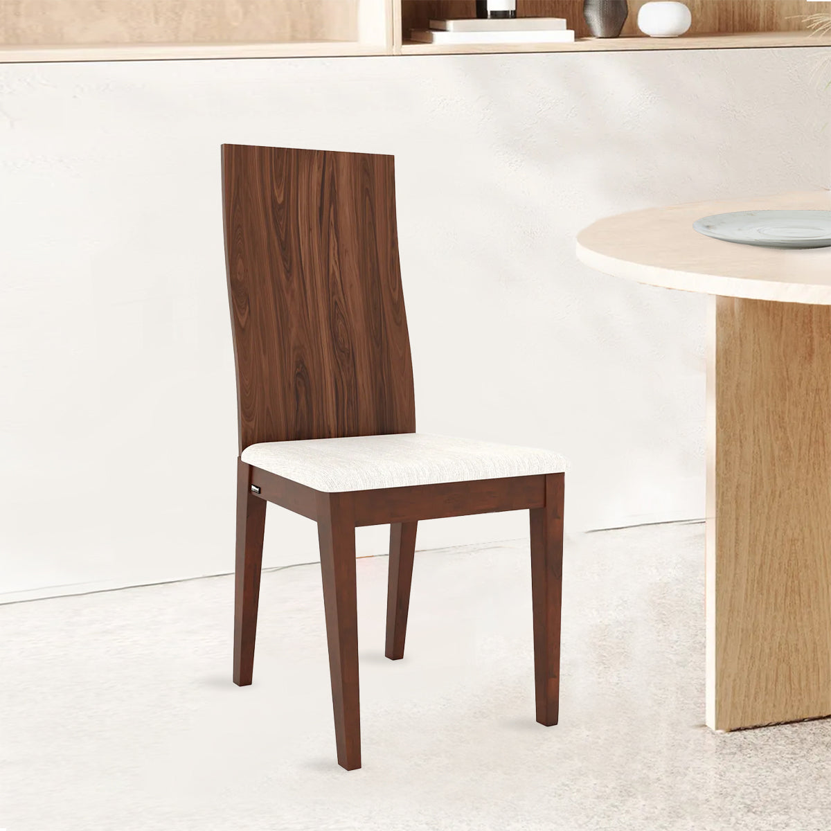 Nilkamal Solace Dining Chair (Beech)