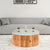 Nilkamal Oaken Marble Coffee Table (White)