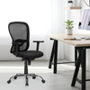 Nilkamal Alba Mid Back Mesh CTS Chrome Base Office Chair (Black)