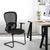 Nilkamal Alba Mid Back Visitor Chair (Black)
