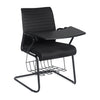 Nilkamal Thames Training Fabric Chair with Writing Shelf (Black)