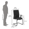 Nilkamal Optima Visitor Chair (Black)