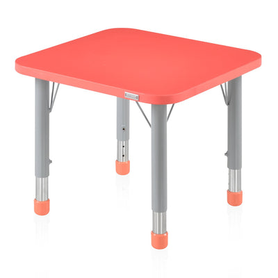Nilkamal Orange Poppy Red Activity Desk (Square)