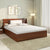 Nilkamal Ornate Max Bed With Storage (Walnut)