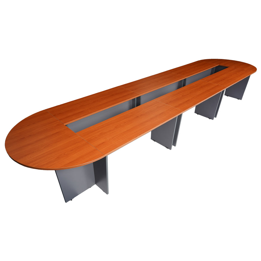 Nilkamal Parley Meeting Table (Oak / Grey)