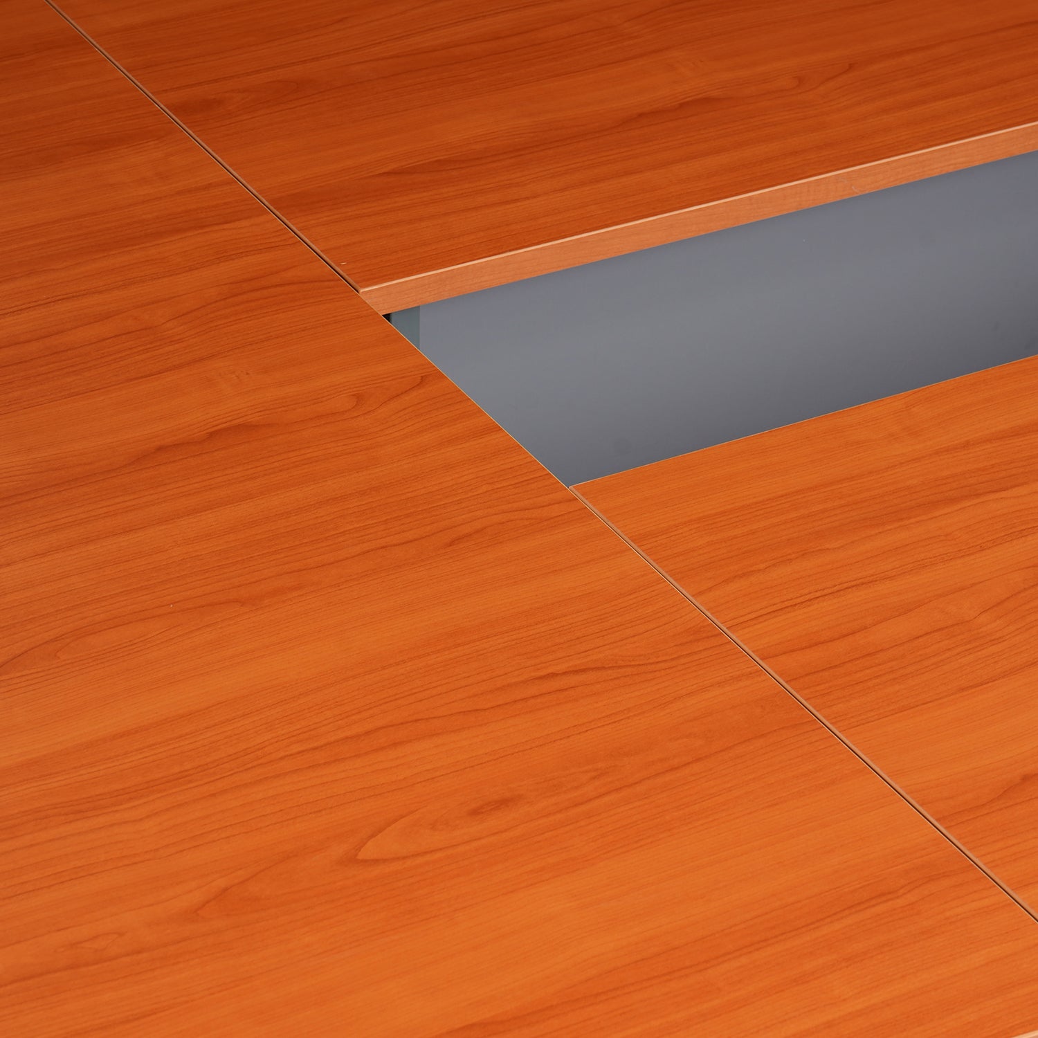 Nilkamal Parley Meeting Table (Oak / Grey)