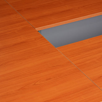 Nilkamal Parley Meeting Table (Oak / Grey)