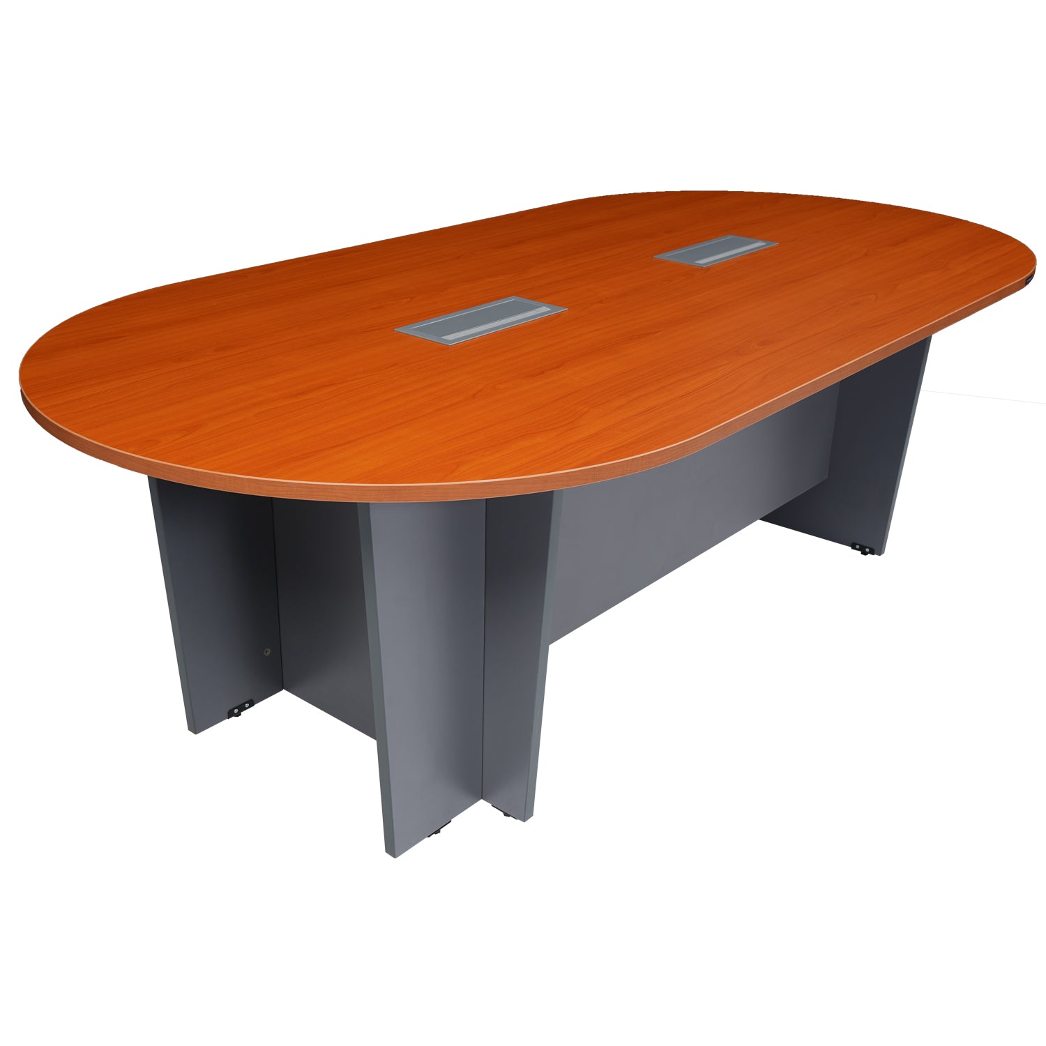 Nilkamal Parley Meeting Table (Oak / Grey)