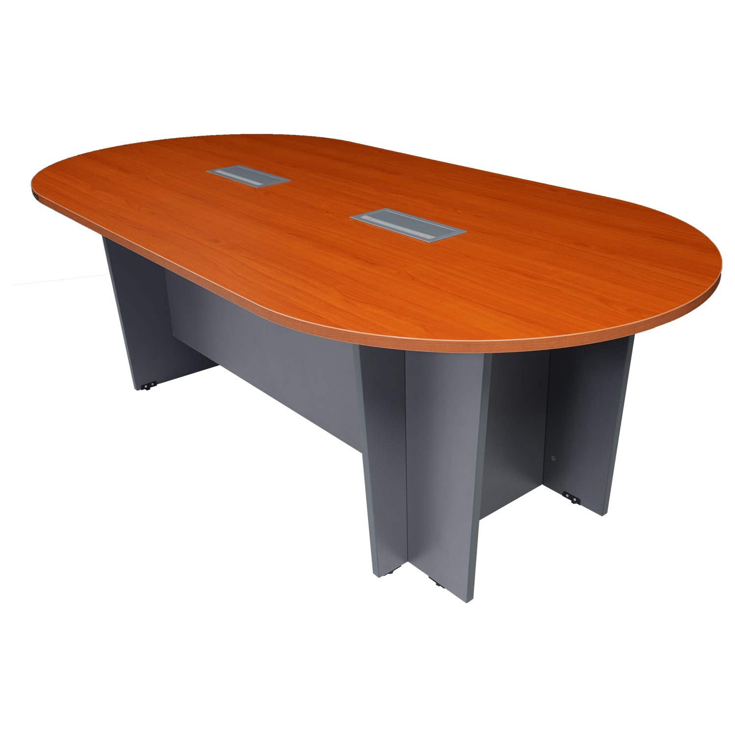 Nilkamal Parley Meeting Table (Oak / Grey)