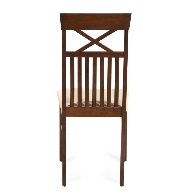 Nilkamal Paula 4 Seater Dining Table Set Walnut Nilkamal Furniture