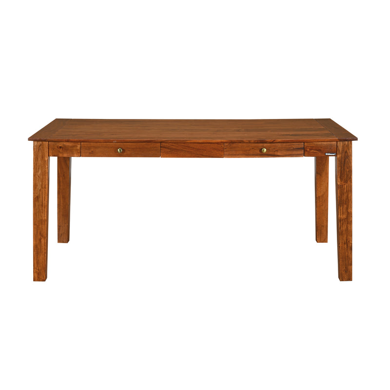 Nilkamal Persia Solid Wood 6 Seater Dining Table (Brown) Nilkamal Furniture