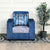 Nilkamal Petals 1 Seater Sofa (Light Grey / Blue)