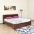 Nilkamal Preston Sheesham Wood King Bed (Brown)
