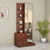 Prime Engineered Wood Dresser With Mirror (Classic Walnut)