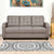 Nilkamal Protean Plus 3 Seater Sofa (Brown)