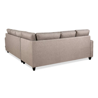 Nilkamal Protean Plus Corner Left Hand Side Sofa (Brown)