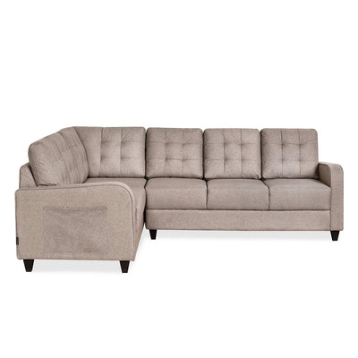 Nilkamal Protean Plus Corner Right Hand Side Sofa (Brown)