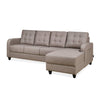 Nilkamal Protean Plus Lounger Left Hand Side Sofa (Brown)