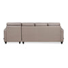 Nilkamal Protean Plus Lounger Left Hand Side Sofa (Brown)