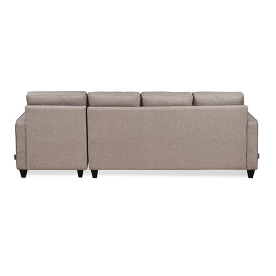 Nilkamal Protean Plus Lounger Left Hand Side Sofa (Brown)