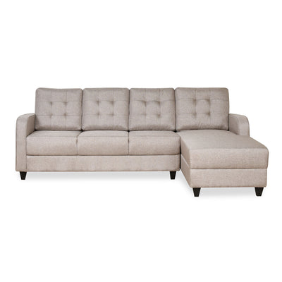 Nilkamal Protean Lounger LH Sofa (Light Brown)