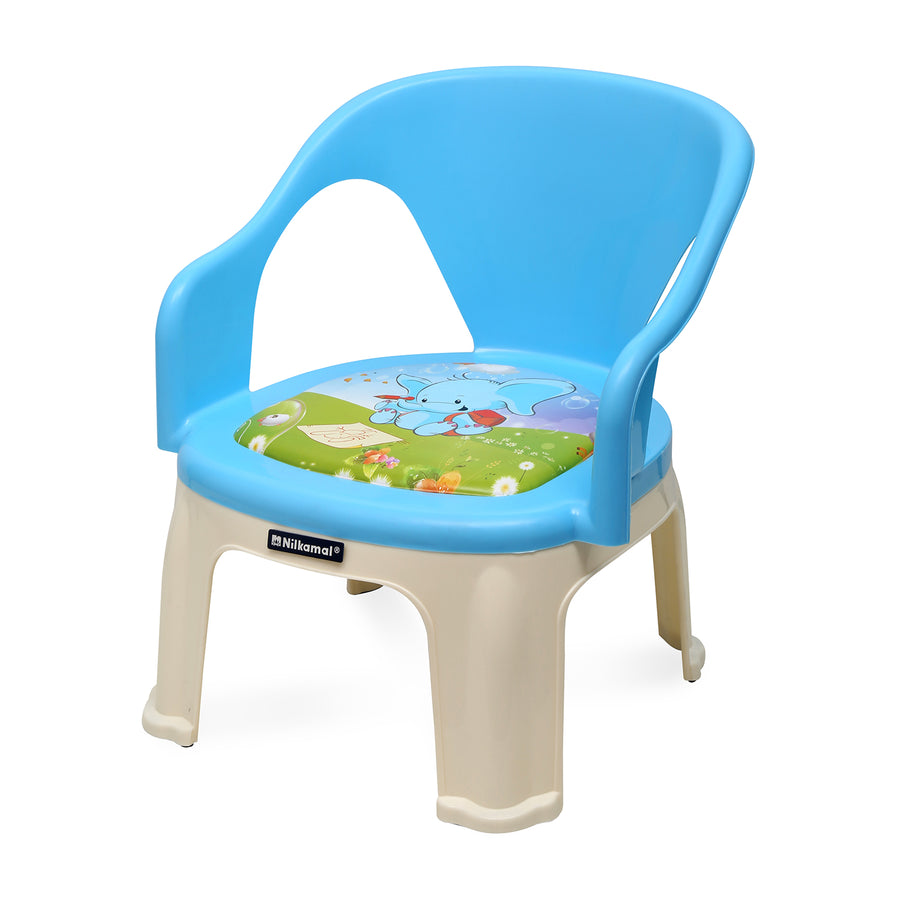 Nilkamal Pups Kids Chair (Blue)