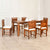 Nilkamal Radiant 6 Seater Dining Set (Brown)