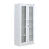 Nilkamal Rafel 2 Glass Door Wardrode (Textured White)