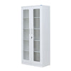 Nilkamal Rafel 2 Glass Door Wardrode (Textured White)