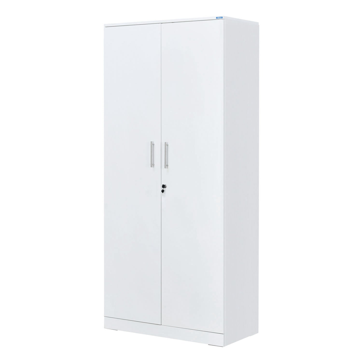 Nilkamal Rafel 2 Metal Door Wardrode (Textured White)