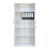 Nilkamal Rafel 2 Metal Door Wardrode (Textured White)