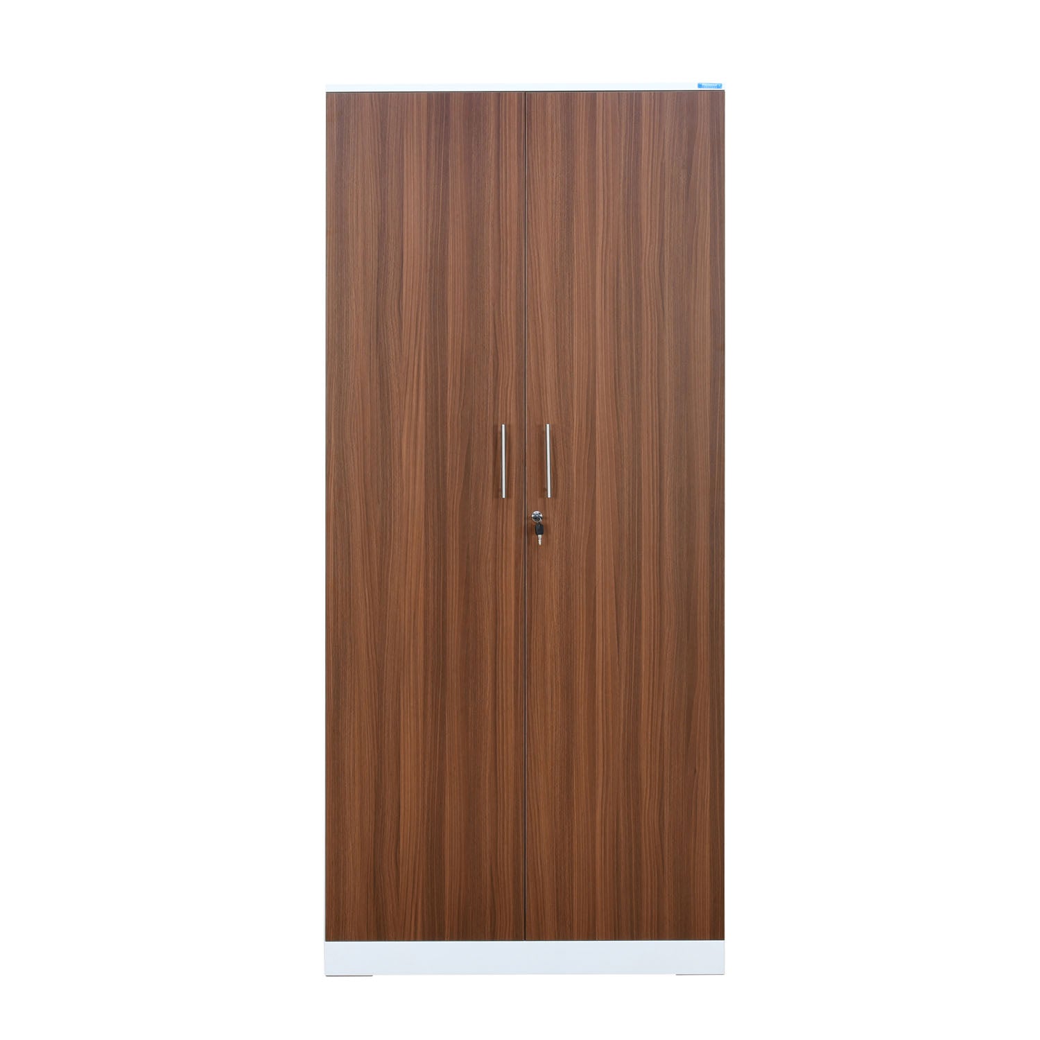 Nilkamal Rafel 2 Wooden Door Wardrode (Textured White)