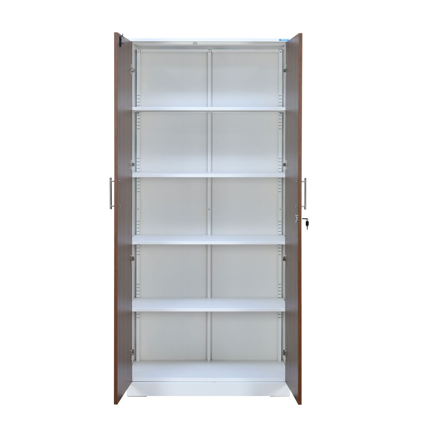 Nilkamal Rafel 2 Wooden Door Wardrode (Textured White)