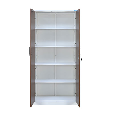 Nilkamal Rafel 2 Wooden Door Wardrode (Textured White)