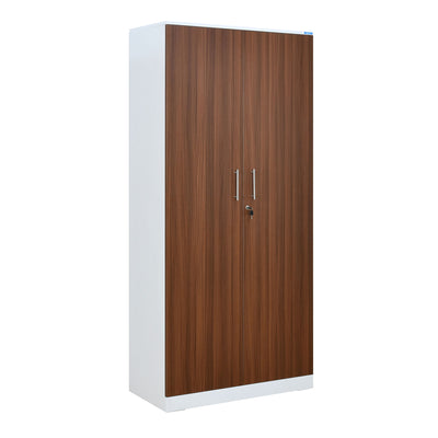 Nilkamal Rafel 2 Wooden Door Wardrode (Textured White)