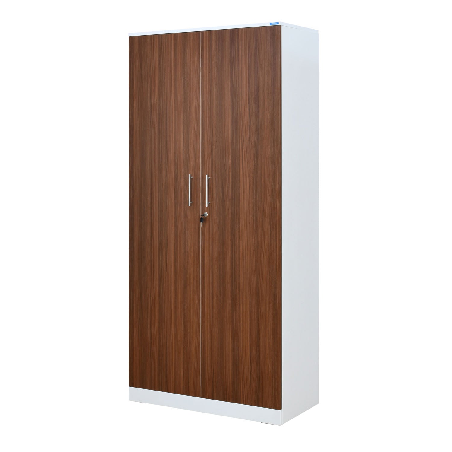 Nilkamal Rafel 2 Wooden Door Wardrode (Textured White)