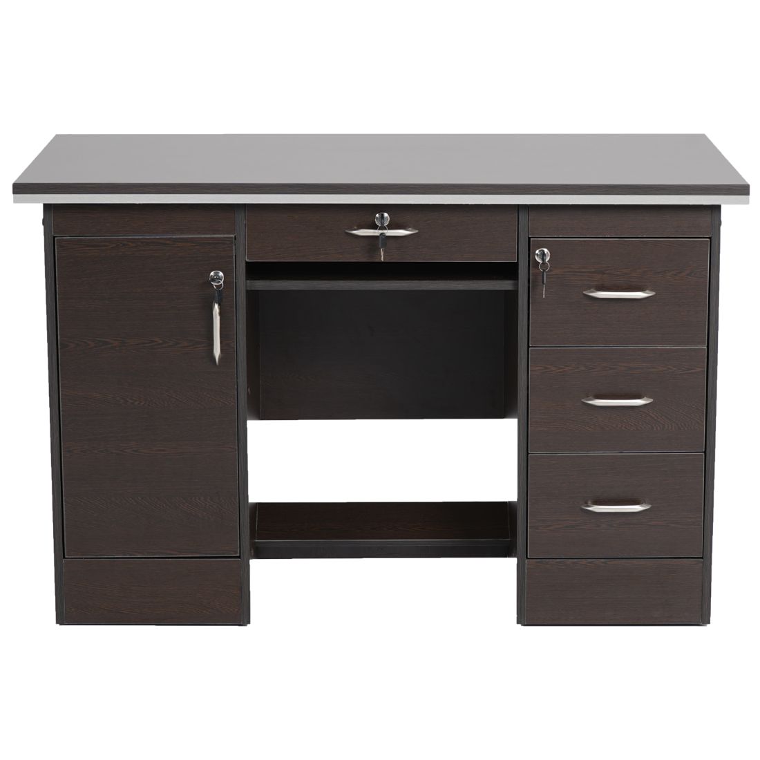 Nilkamal Recardo Office Table (New Wenge)