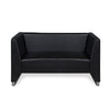 Nilkamal Reed 2 Seater Sofa (Black)