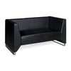 Nilkamal Reed 2 Seater Sofa (Black)