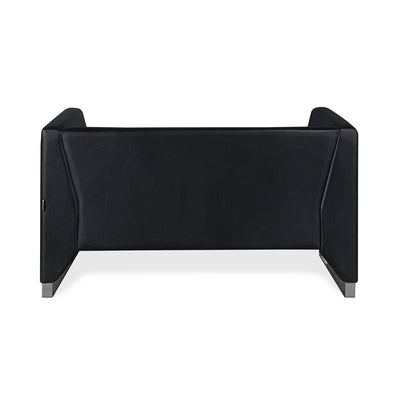 Nilkamal Reed 2 Seater Sofa (Black)