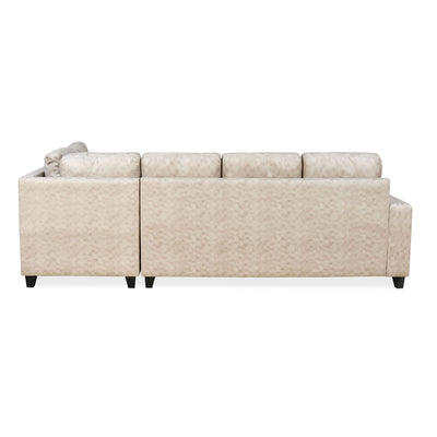 Nilkamal Regal Lounger RHS Sofa (Cream)