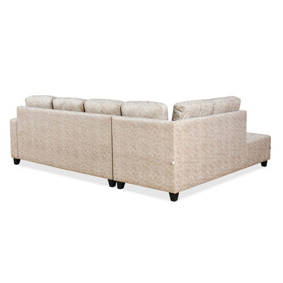 Nilkamal Regal Lounger LHS Sofa (Cream)