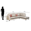 Nilkamal Regal Lounger RHS Sofa (Cream)