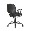 Nilkamal Remus Mid Back Fabric Chair (Black)