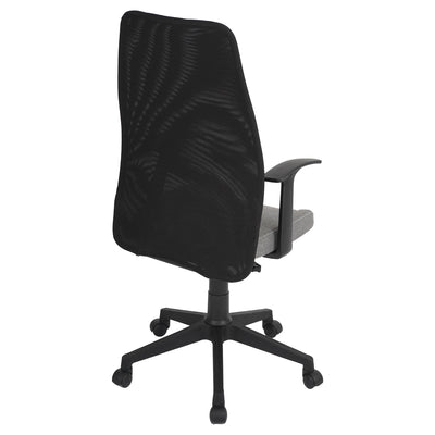 Nilkamal Rhine High Back Mesh Office Chair (Grey / Black)