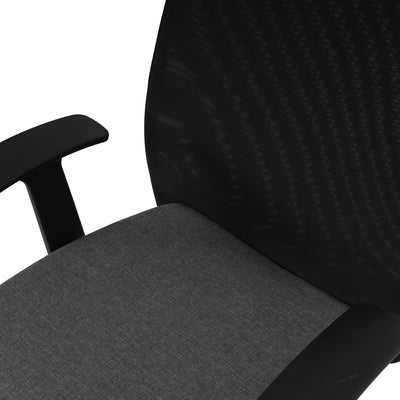 Nilkamal Rhine High Back Mesh Office Chair (Grey / Black)