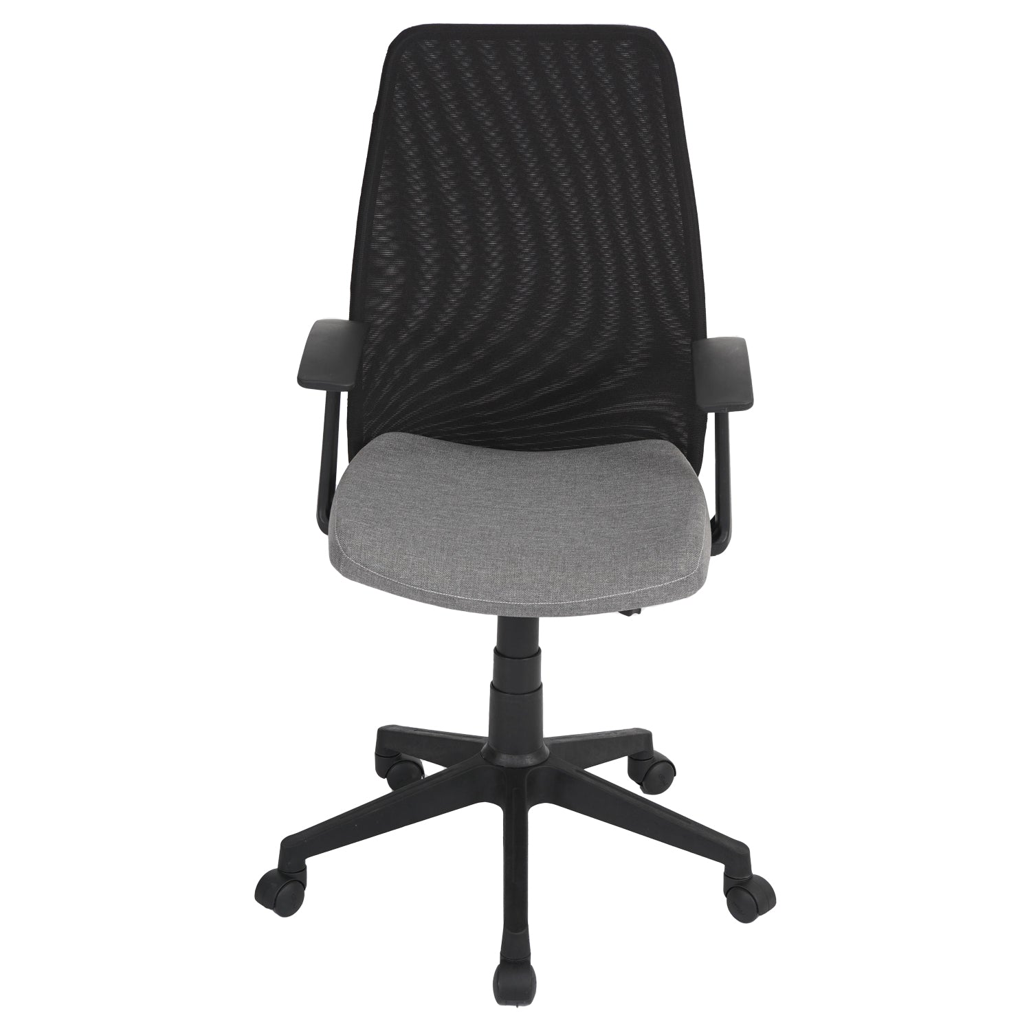 Nilkamal Rhine Mid Back Mesh Office Chair (Grey / Black)
